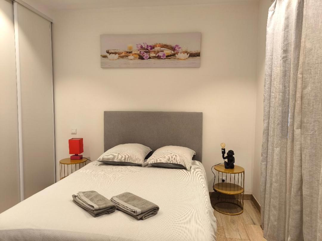 Cosy 2P A 5 Minutes A Pied De La Mer Et Du Centre ม็องตง ภายนอก รูปภาพ